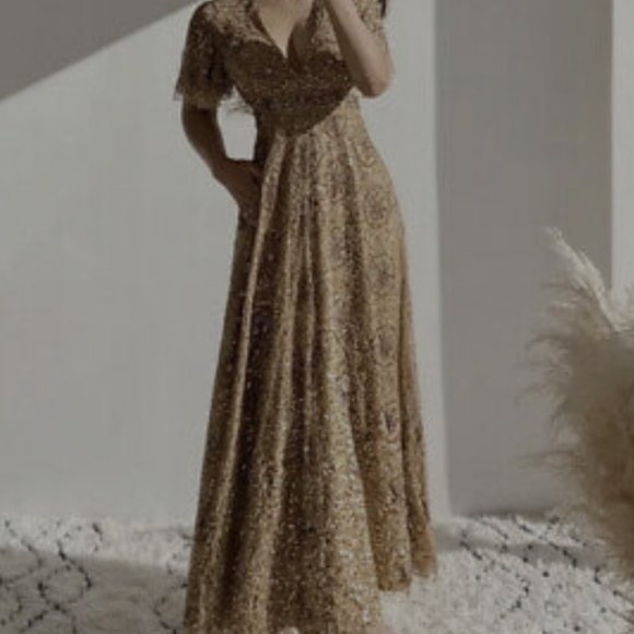 BEADED SPECIAL EDITION KNIT DRESS - Picture 10 of 12